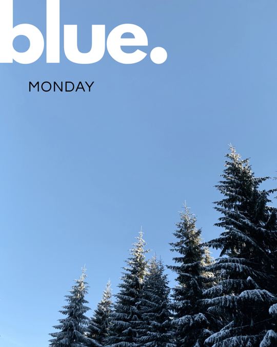 Montag – blue